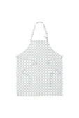 IKEA İnamaria Su Geçirmez Mutfak Önlüğü 69x85 cm, Beyaz-Mavi - 1