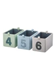 IKEA BARNDRÖM Kutu Seti, Çok Renkli, 17x27x17 cm, 3 parça- Çocuk Odası - 4
