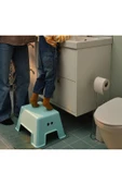 IKEA KALİTELİ Tabure Basamak 44x35x25 Cm Maks. Yük: 100 Kg Kaymaz Taban Plastik Banyo Basamağı Turkuaz - 2