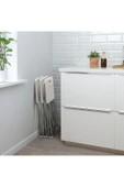 IKEA GUNDE katlanır tabure, beyaz - 4