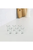 IKEA 6 Adet Mini Shot Bardağı Hacim 25 ml İkea 6'lı Set Likör Şat Bardağı Cam Bardak Yükseklik 7 cm - 1