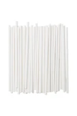 IKEA 100 Lü Beyaz Kağıt Pipet 100 Adet Kağıt Pipet Maks. 70°c Sıcaklık - 2