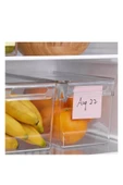 IKEA KLIPPKAKTUS buzdolabı için saklama kutusu, şeffaf, 32x14x15 cm - 6
