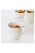IKEA Kupa Fincan 2 Adet Yükseklik: 9 Cm Hacim: 31 Cl (310 ML) Feldispat Porselen - 2