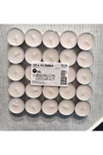 IKEA Tea Light Glımma tealight mum, 50'li 31-100 Kokusuz Beyaz - 1