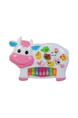 Can Ali Toys Pilli Işıklı Şarkılı Soru Cevaplı Türkçe Hayvan Sesli Çiftlik Hayvanlı Inek Piyano 3278 - 3