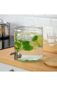 IKEA 365 Musluklu Sürahi Cam-bambu 4 Lt 00539104 - 4