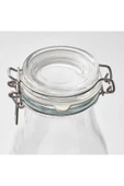 IKEA KORKEN 1 LT 23 CM HAVA SIZDIRMAZ KİLİTLİ KAPAKLI CAM KAVANOZ - 5