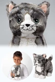 IKEA Lilleplutt Peluş Oyuncak Kedi Peluş Oyuncak Pc333 - 2