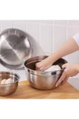 IKEA Cıklıd Çelik Saklama Kabı Seti, Paslanmaz Çelik, 3'lü Set - 8