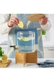 IKEA 365 Musluklu Sürahi Cam-bambu 4 Lt 00539104 - 2