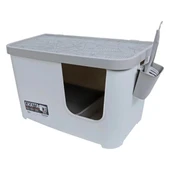 Moderna Casetta Camelia Kapalı Kedi Tuvaleti 75,7x45x45cm - 1