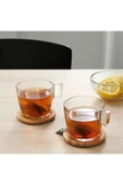 IKEA Bardak Altlığı 2 Li Bambu 9 Cm Bambu Bardak Altlığı Sunum - 1