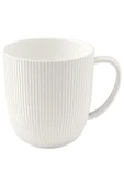 IKEA 6 Parça Kupa-bardak Takımı Beyaz Renk Modern Klasik 31 Cl Feldispat Porsele - 1