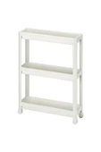 IKEA VESKEN servis sehpası, siyah, 54x18x71 cm - 1