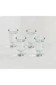 IKEA 6'lı Set Shot Bardağı Cam Bardak Yükseklik 7 Cm Likör Bardağı Seti Mini Şat Bardağı Hacim 25 ml - 3