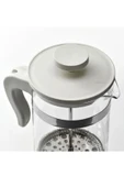 IKEA Premium Ürün Kaliteli Üretim Dayanıklı Şık Tasarım 1 Lt Paslanmaz Çelik French Press UPPHETTA - 2