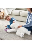IKEA Snuttıg Yumuşak Oyuncak Beyaz 60 Cm 70298101 - 3
