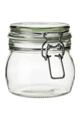 IKEA Premium 3 Adet Kavanoz Seti Kilitli Contalı Saklama Kavanozu 0,5 Lt + 1 Lt + 1,8 Lt - 4