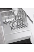 IKEA VARIERA tencere kapaklığı, paslanmaz çelik, 14x10 cm - 2