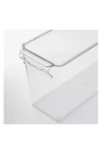 IKEA KLIPPKAKTUS buzdolabı için saklama kutusu, şeffaf, 32x10x15 cm - 3