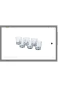 IKEA Godıs Bardak Seti, Saydam Cam, 23 Cl, 6 Adet - 2