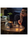 IKEA Fruktskog Kokulu Tealight Mum, Siyah-Turkuaz, 3.5 Saat, 30 Adet, Güve Otu ve Sardunya - 2
