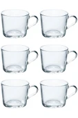 IKEA 6 Adet Şeffaf Cam Kupa Hacim: 240 Ml Fincan Yükseklik: 7 Cm - 1