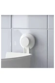 IKEA Köşe Duş Sepeti Rafı Vantuzlu  Şampuanlık Sabunluk 30X20X17 Cm - 5