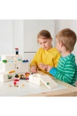 IKEA BYGGLEK kapaklı LEGO® kutusu beyaz 35x26x12 cm - 3