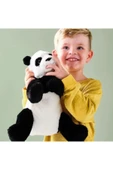 IKEA Kramıg Yumuşak Peluş Panda Oyuncak Beyaz-siyah 30 Cm - 3