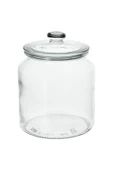 IKEA Cam Kapaklı Kavanoz 1,9 Litre Vakum Özellikli Şeffaf Kavanoz - 1