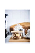 IKEA Saklama Kabı Kapağı, Bambu Yuvarlak Bambu Kapak 14 Cm - 2