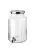 IKEA Musluklu Sürahi, Şeffaf, 5 lt Yükseklik:29 cm Cam sürahi ikea - 1