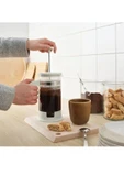 IKEA Premium Ürün Kaliteli Üretim Dayanıklı Şık Tasarım 1 Lt Paslanmaz Çelik French Press UPPHETTA - 4