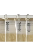 IKEA Syrlıg Perde Halkası Seti, Beyaz, 25 Mm, 10 Adet - 3