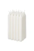 IKEA 20 Li Şamdan Mumu Beyaz 19cm - 1