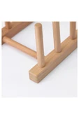 IKEA Ostbıt 27,5 Cm Bambu Tabaklık - Tabak Standı Ahşap - 2