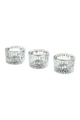 IKEA Smallspırea Tealight Mumluk Cam 4 Cm 3 Adet 30542181 - 2
