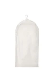 IKEA Renshacka Beyaz Şeffaf Elbise Giysi Askı Kılıfı 105x60 cm - 1