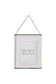 IKEA Gümüş Renk Metal Asılabilir Fotoğraf Çerçevesi 20X25 Cm İkea Ayaklı Çerçeve Fotoğraflık - 3