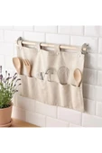 IKEA Nereby Asılabilir Bölmeli Düzenleyici - Naturel - 60 X 45,5 Cm - 1