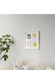 IKEA RÖDALM beyaz çerçeve , beyaz, 40x50 cm - 1