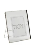 IKEA Gümüş Renk Metal Asılabilir Fotoğraf Çerçevesi 20X25 Cm İkea Ayaklı Çerçeve Fotoğraflık - 1