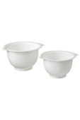 IKEA VISPAD karıştırma kabı, beyaz, 2,3 lt x 3,7 lt, 2 parça - 1