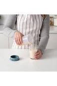 IKEA 3lü Set 2 Adet Paslanmaz Çelik Çırpıcı 1 Adet 500 Ml Plastik Ölçü Kabı Shaker - 2