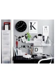 IKEA Bondıs Duvar Saatı , Siyah Renk, 38 Cm - 7