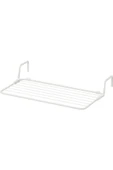 IKEA Antonıus Beyaz 77 Cm Balkon Ray Kapı Üstü Çamaşır Askısı - 1