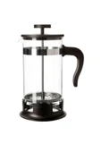 IKEA Siyah Cam French Press 1 Lt. - 1