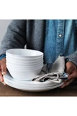 IKEA Oftast 15 Cm Beyaz Kase Çorba Salata Kuruyemiş Kasesi Temperli Cam - 2